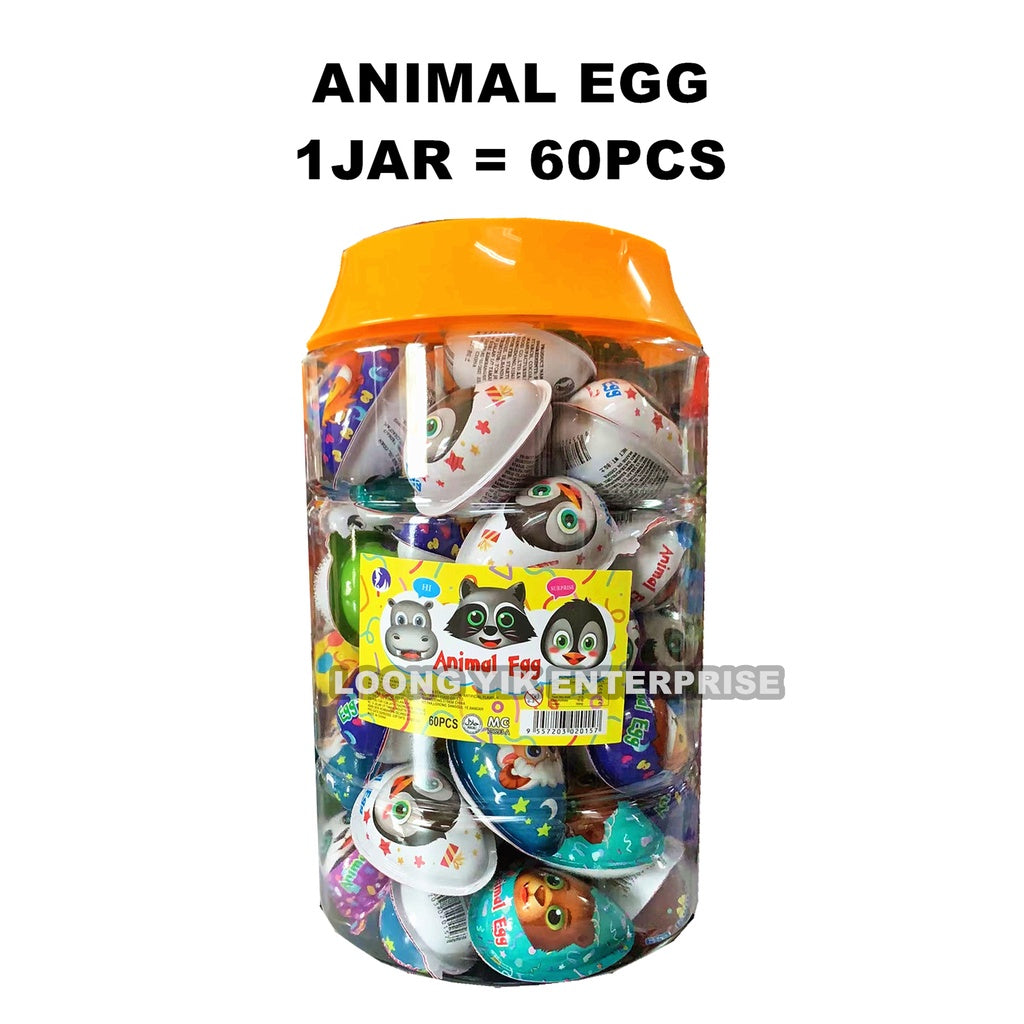 CARTOON / ANIMAL / PLANE SURPRISE EGG 60PCS