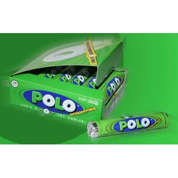 POLO PRESSED SUGAR PEPPERMINT FLAVOUR CANDY 24G X 24UNITS