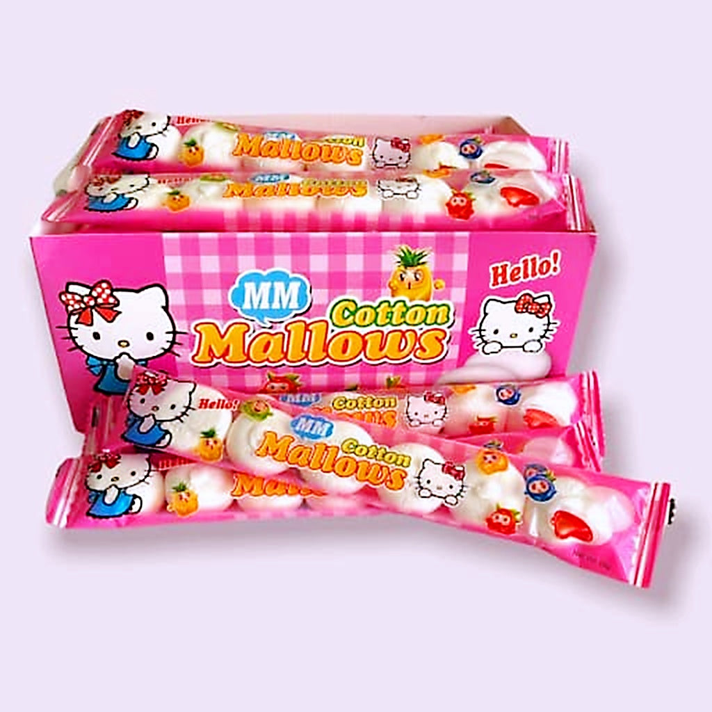 HAPPY COTTON CANDY MARSHMALLOW FRUIT FLAVOUR 30PCS