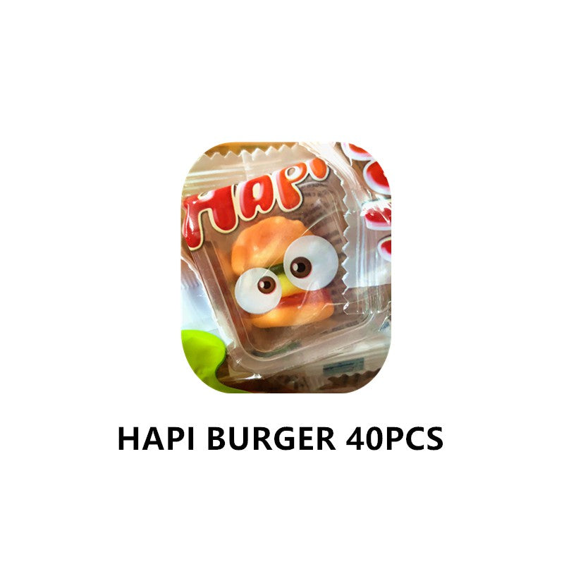 HAPI GUMMY BURGER/ICE CREAM 1PACK X 40PCS