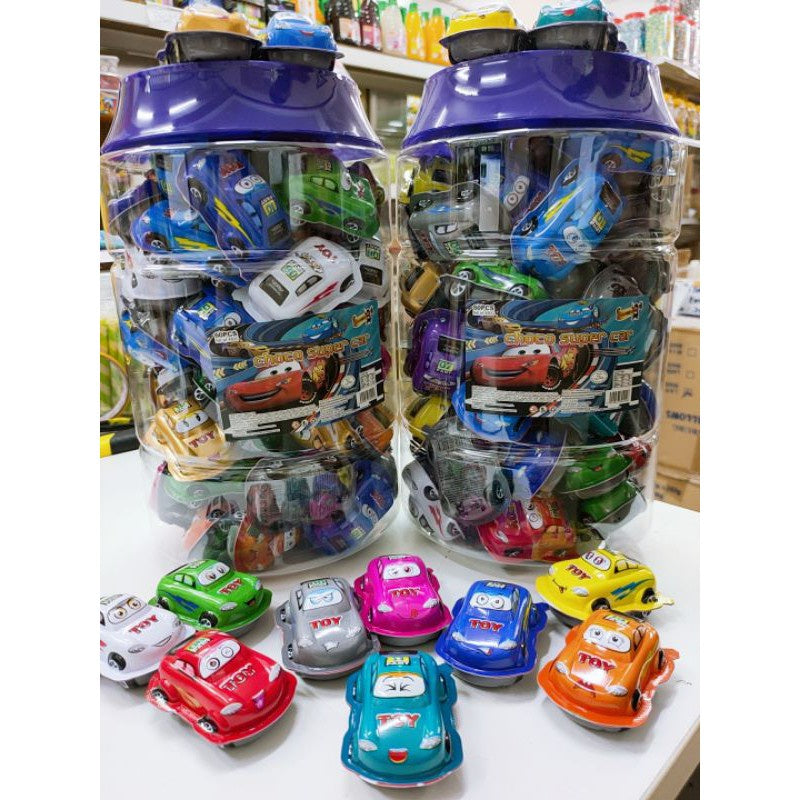 CAR EGG SURPRISE TOY 60PCS