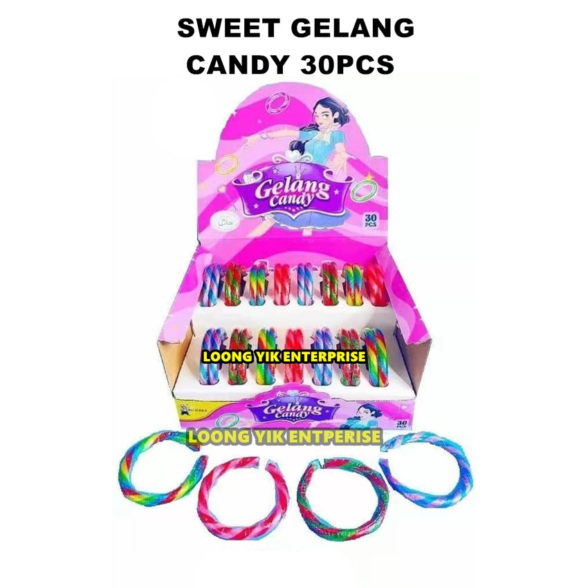 SWEET GELANG TANGAN BARACELET CANDY FRUITY FLAVOR 30PCS HALAL