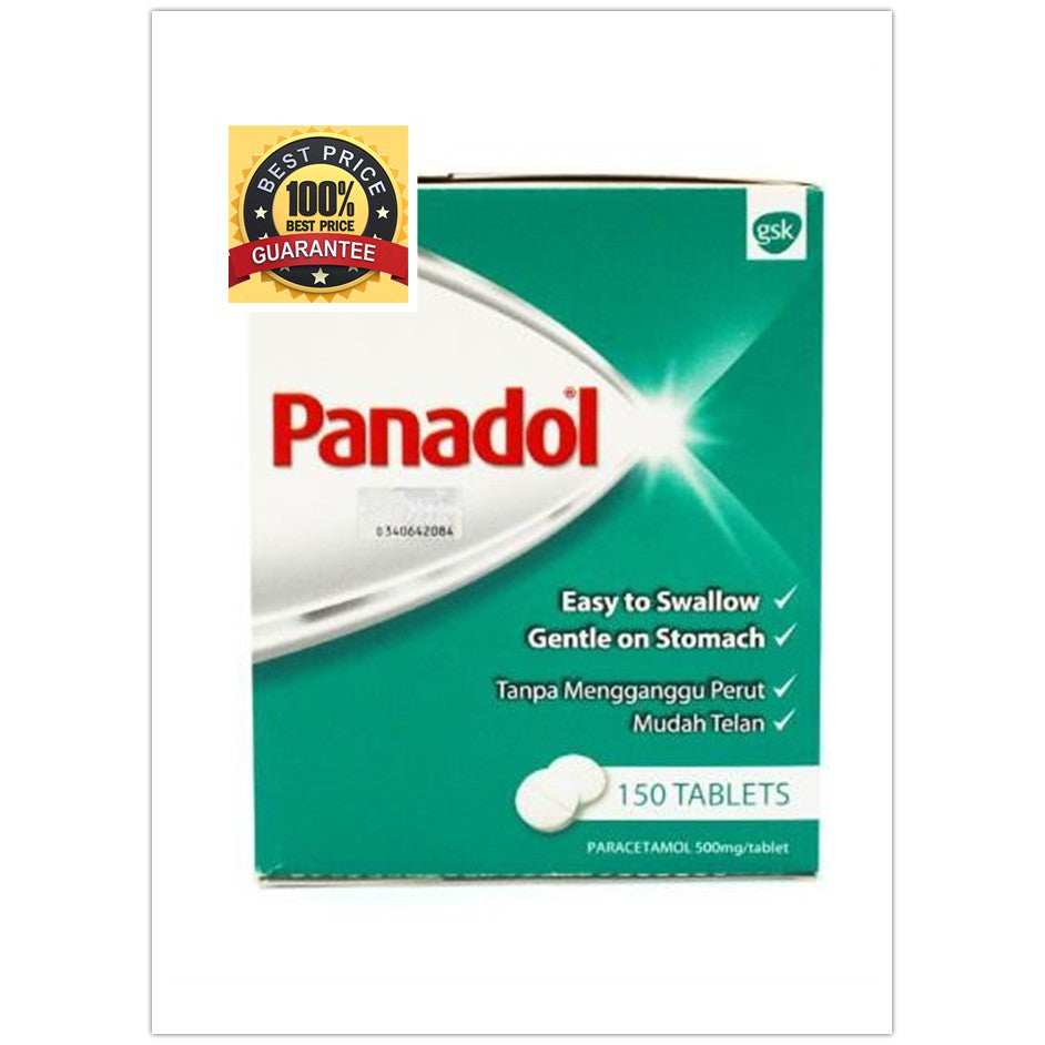 Panadol Regular 150 Tablets  original / Panadol 30 tablets