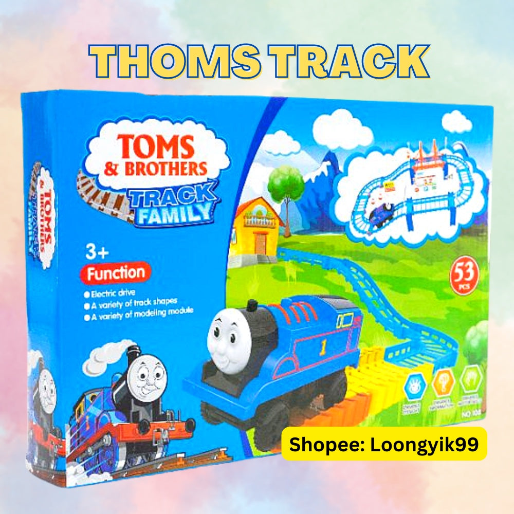 Thomas & Brothers Track Family 53pcs (3Years+) Ready stock