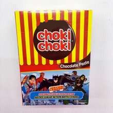 CHOKI-CHOKI CHOCOLATE TUBE CHOCOLATE / CHOCOMILK / CHOCOCASHEW 60PCS