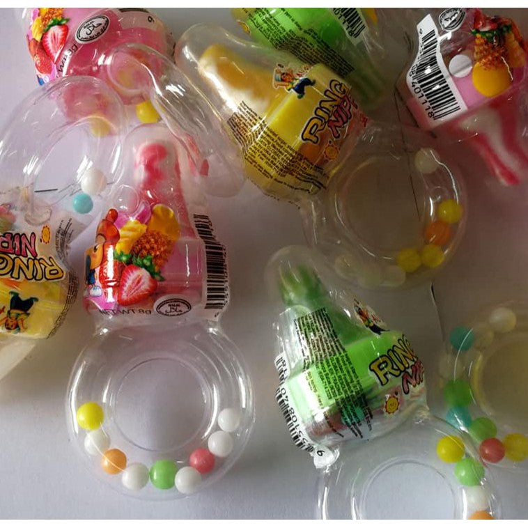 RING NIPPLE CANDY LOLLIPOP 24PCS