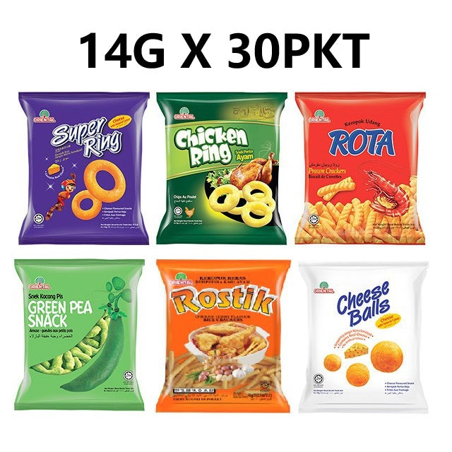 Oriental Series Buatan Malaysia 14g x 30pkt (Bundle)