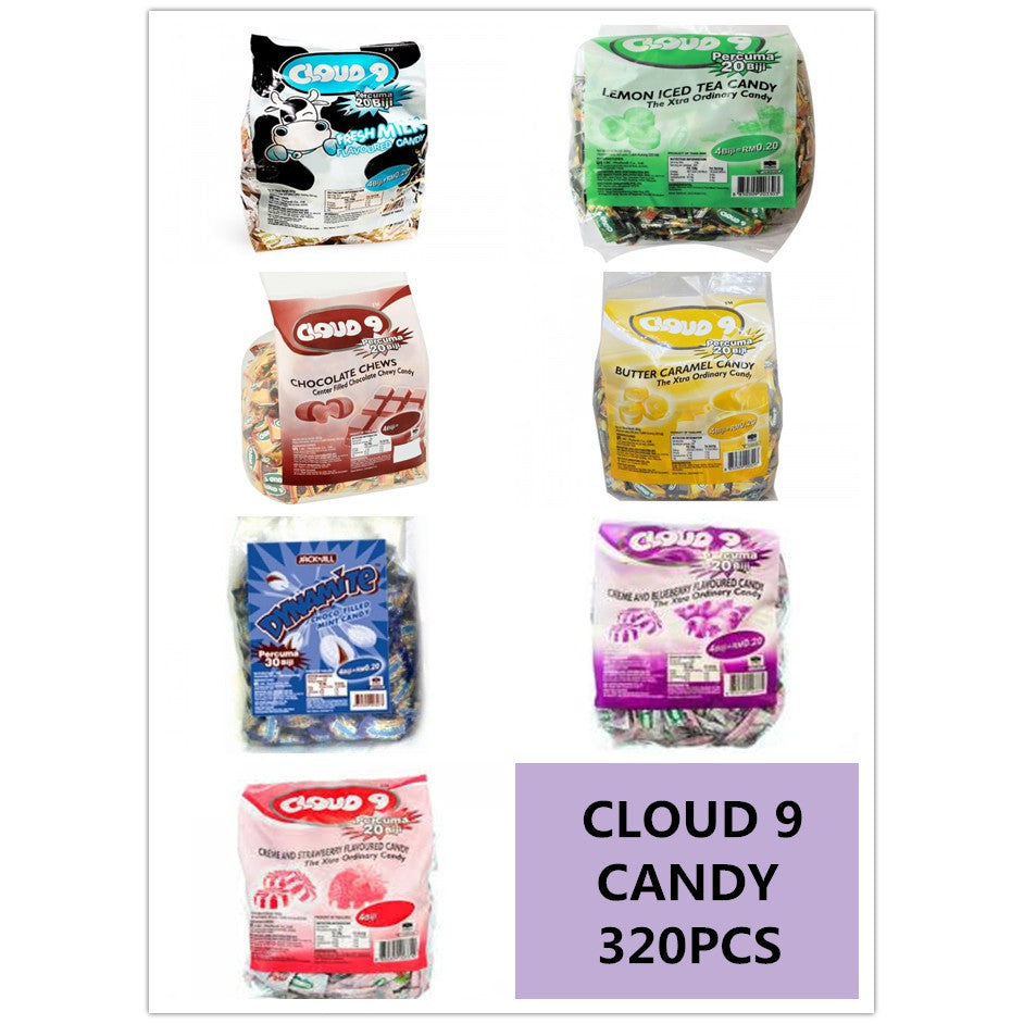 CLOUD 9 CANDY 800G(320PCS)