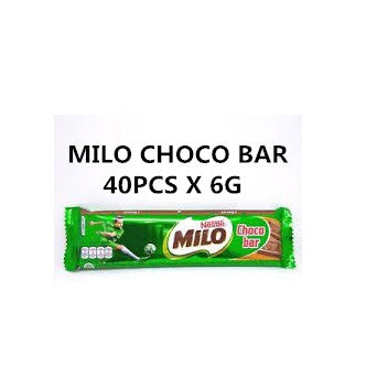 NESTLE MILO CHOCO BAR 40PCS X 6G