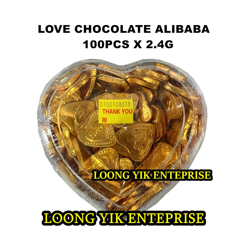 LOVE CHOCOLATE ALIBABA 100PCS X 2.4G