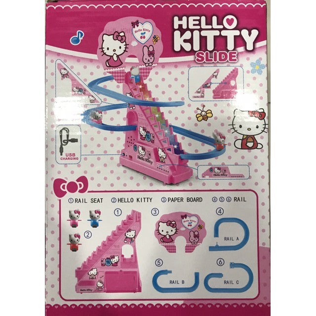 KITTY HAPPY  SLIDE UP GLIDER TOYS 欢乐爬楼梯