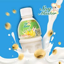 JUS MASTER SOY MILK DRINKS MINUMAN SOYA 320ML X 24BOTTLES