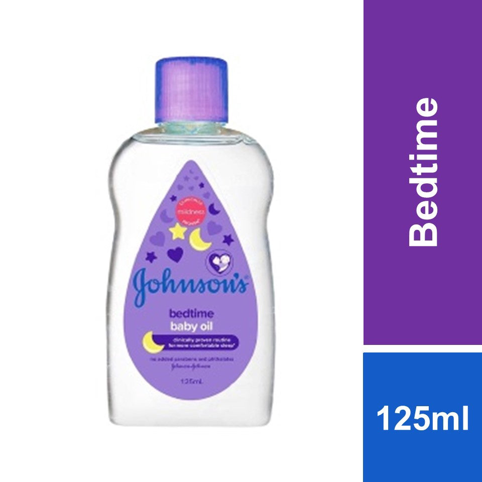 JOHNSON’S BABY OIL BEDTIME 125ML X 6PCS