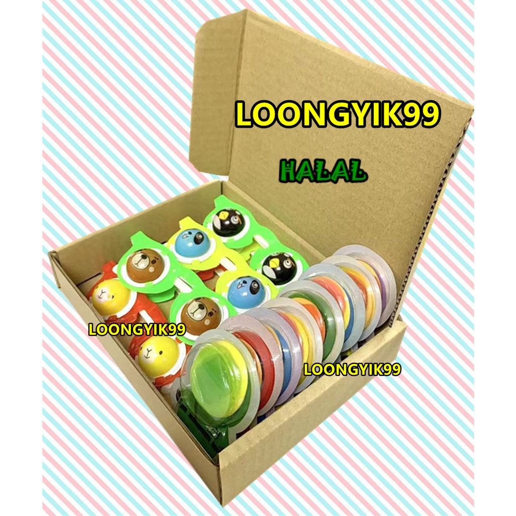 🔥HALAL🔥 16Pcs Mix Candy Surprise Birthday Gift Toys Chewing 儿童惊喜礼物盒 (6g x 18pcs) WITH GIFT BOX