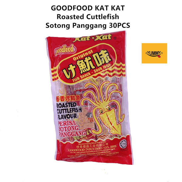 GOODFOOD KAT KAT Roasted Cuttlefish / Sotong Panggang 30PCS