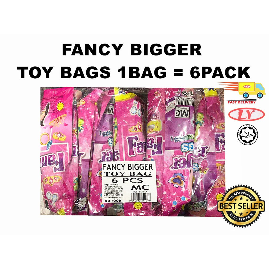 FIGHTING BIGGER TOY BAGS 1BAG = 6PACK ( SURPRISE BAG MAINAN )