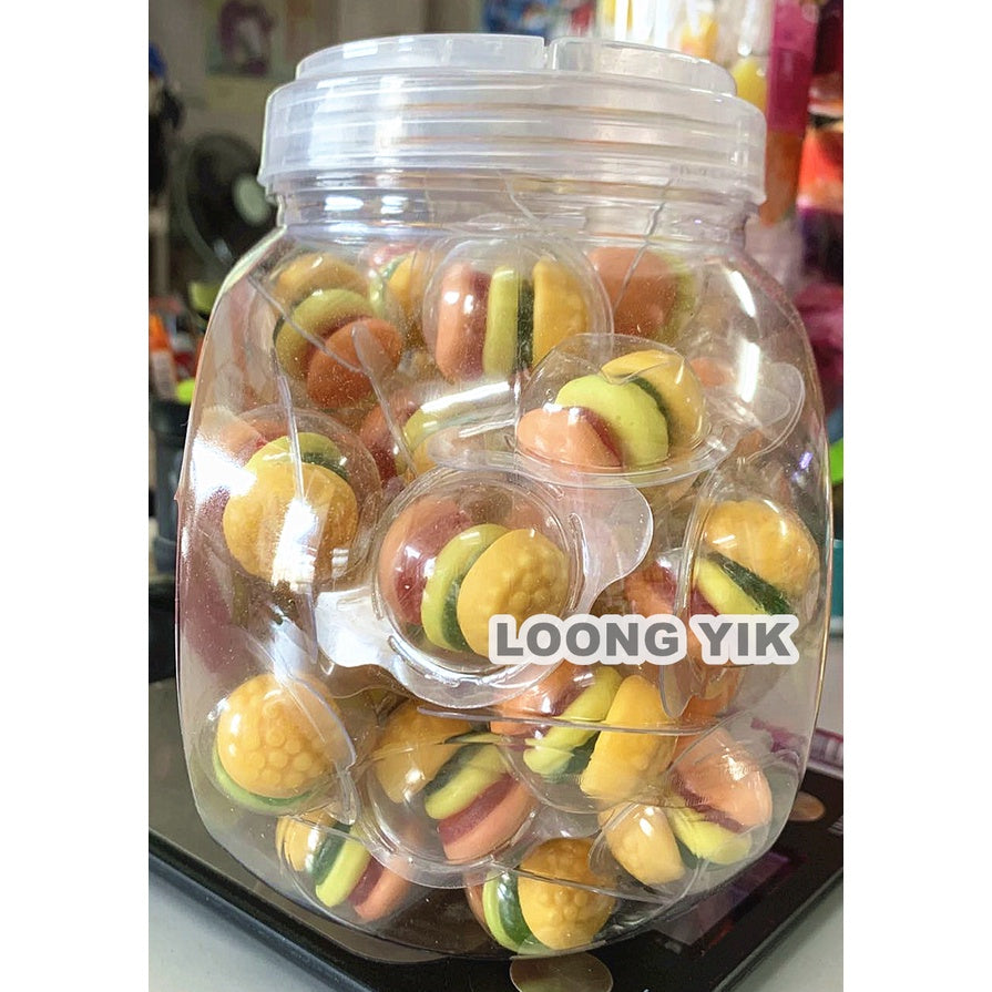 BURGER GUMMY 50PCS CANDY