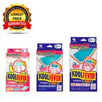 KOOL FEVER ADULT / CHILDRED / BABY 6 X 2SHEETS