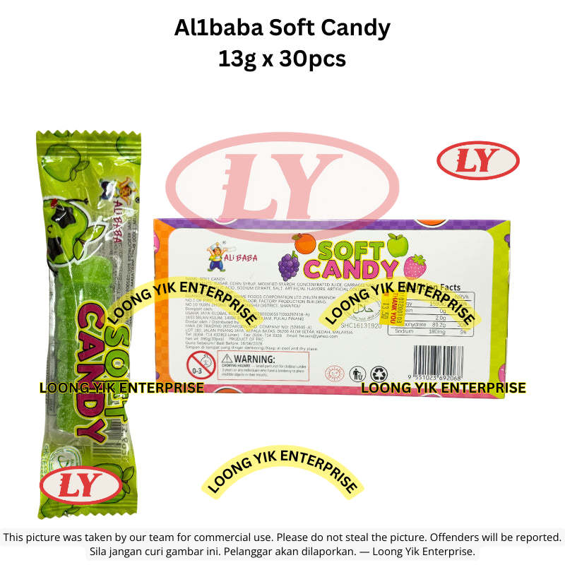 *Halal* Al1baba Soft Candy 13g x 30pcs