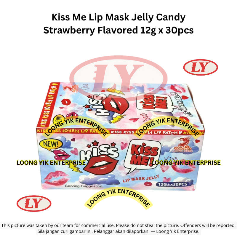 *Halal* Kiss Me Lip Mask Jelly Candy 12g x 30pcs