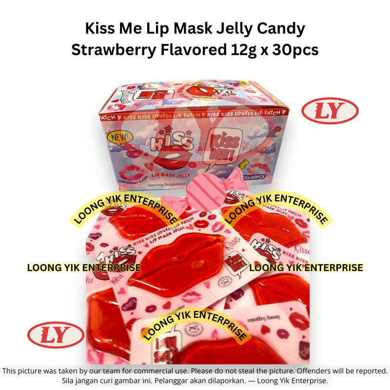 *Halal* Kiss Me Lip Mask Jelly Candy 12g x 30pcs