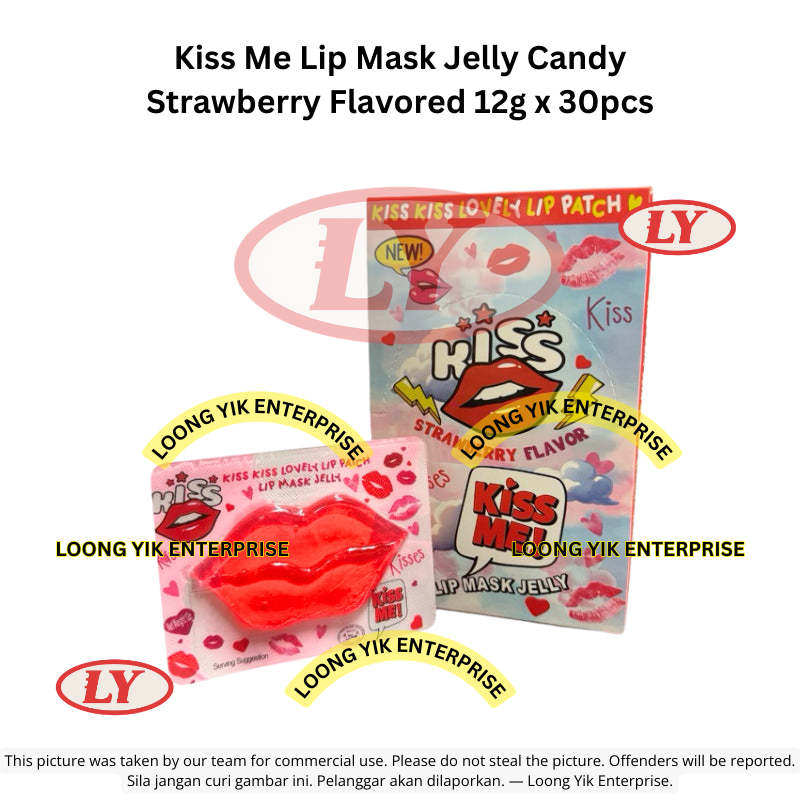 *Halal* Kiss Me Lip Mask Jelly Candy 12g x 30pcs