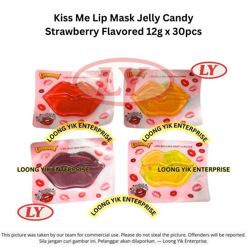 *Halal* Kiss Me Lip Mask Jelly Candy 12g x 30pcs