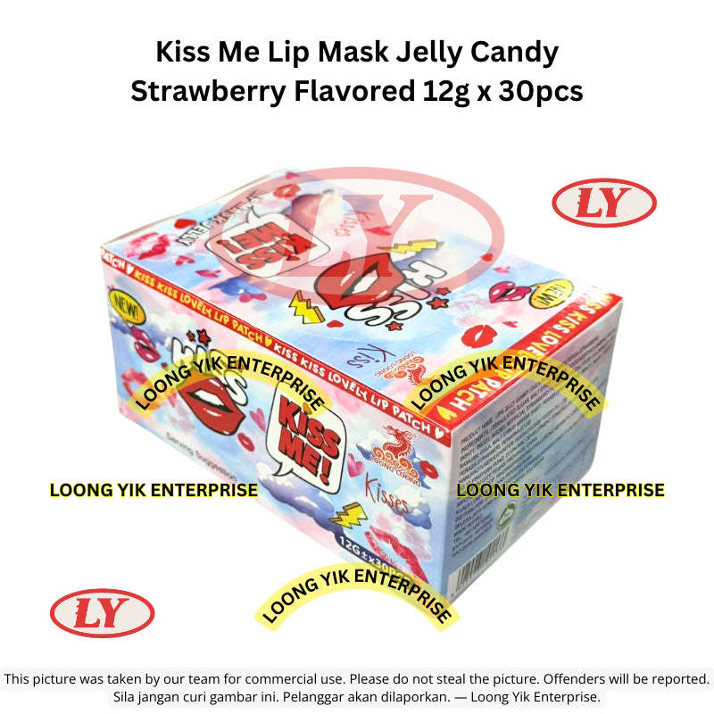 *Halal* Kiss Me Lip Mask Jelly Candy 12g x 30pcs