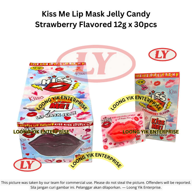 *Halal* Kiss Me Lip Mask Jelly Candy 12g x 30pcs