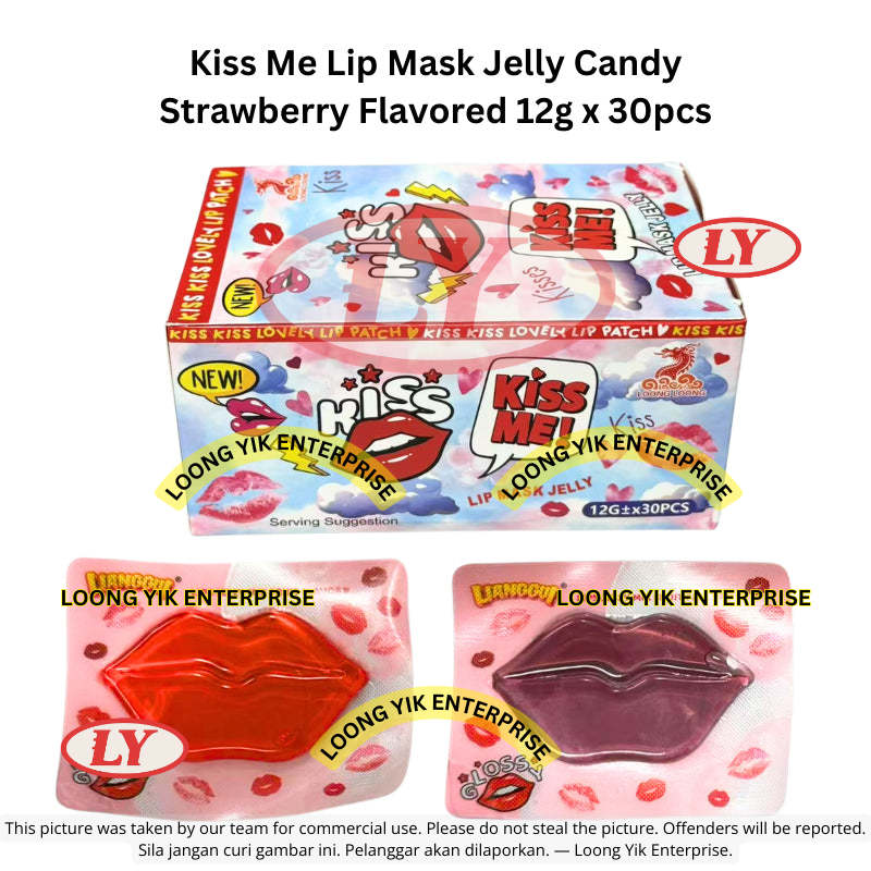 *Halal* Kiss Me Lip Mask Jelly Candy 12g x 30pcs