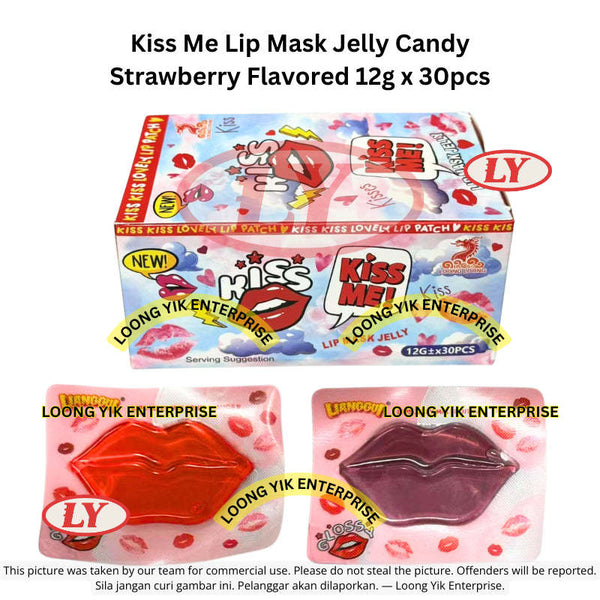 *Halal* Kiss Me Lip Mask Jelly Candy 12g x 30pcs