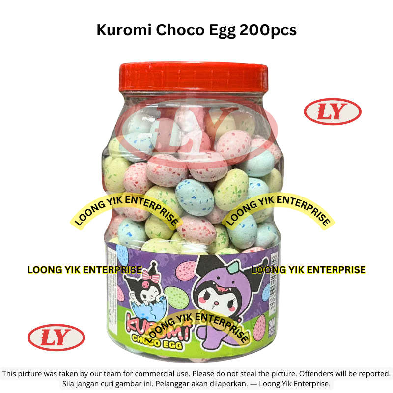 *Halal* Kuromi Choco Egg 200pcs