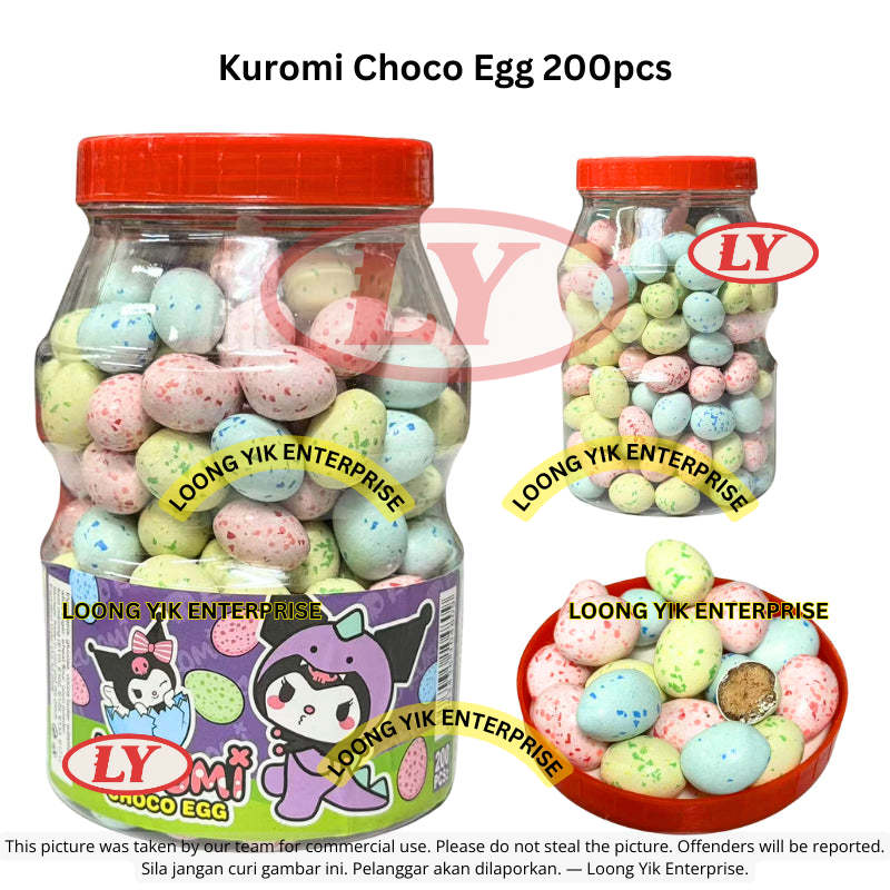 *Halal* Kuromi Choco Egg 200pcs