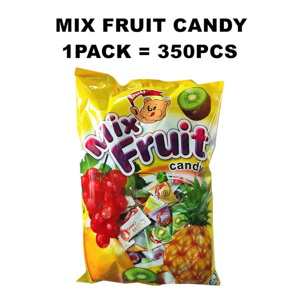 MIX FRUIT CANDY 1PACK = 350PCS HALAL