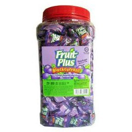 FRUIT PLUS 350PCS BLACKCURRANT