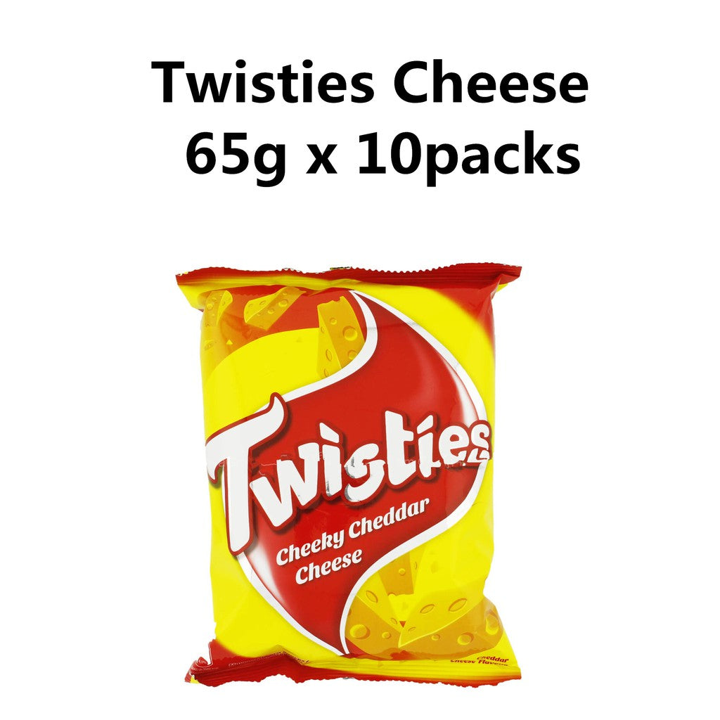 Twisties Bbq Cheese Chicken Tomato 65g x 10packs