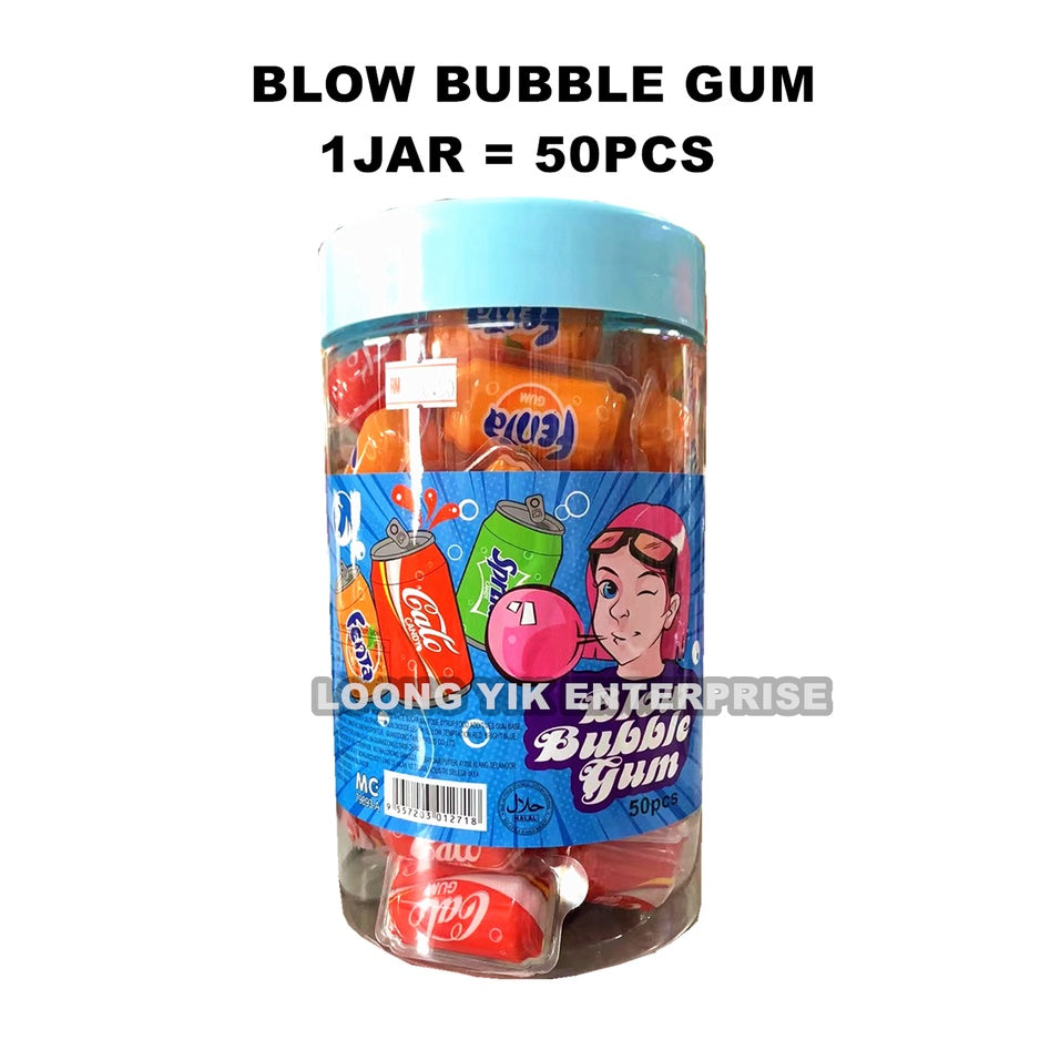 BLOW BUBBLE GUM 50PCS