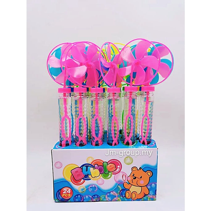 26CM WINDMILL BUBBLE STICK 24PCS READY STOCK