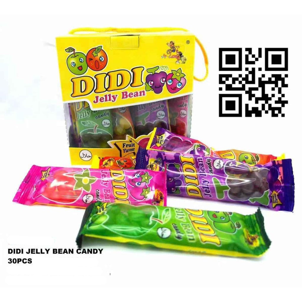 DIDI JELLY BEAN CANDY 30PCS (BEAN BEAN)