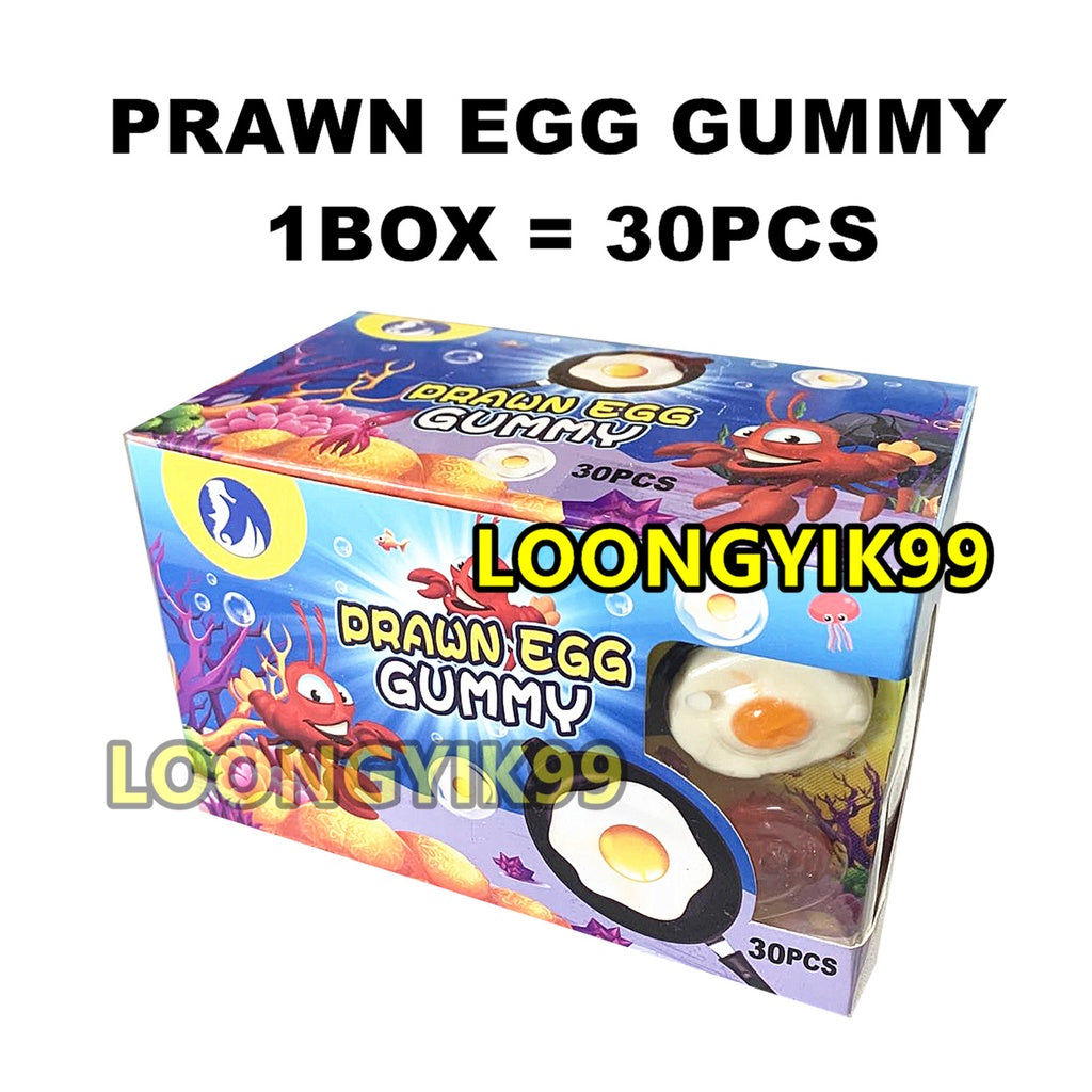 PRAWN AND EGG GUMMY 30PCS HALAL