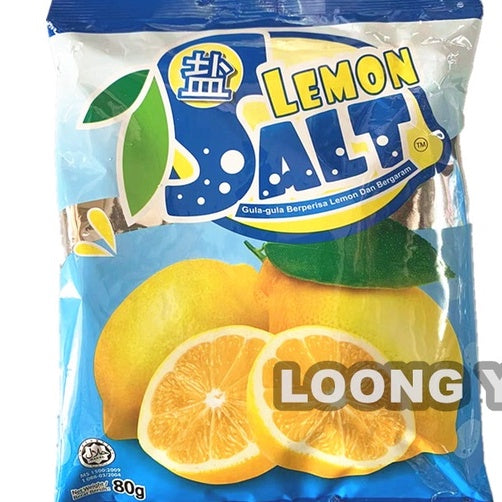 LEMON SALT CANDY / SOUR PLUM SALT CANDY 80G