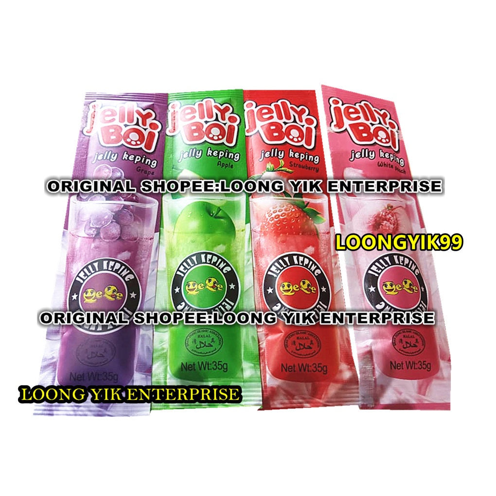 🔥HALAL🔥KONJAC JELLY FRUITY cola sprite fanta FLAVOR 🔥NEW🔥 QEQE JELLY BOI 30PCS (FREE STORAGE BOX)