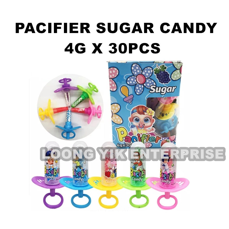 PACIFIER SUGAR CANDY 4G X 30PCS