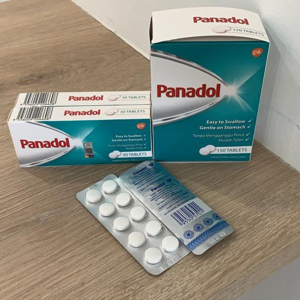 🔥Ready Stock🔥GSK Panadol Regular 500mg/tablet (1Strip x 10's)- EXP : 2027 Demam Saikit kepala (Actifast Pre-order)