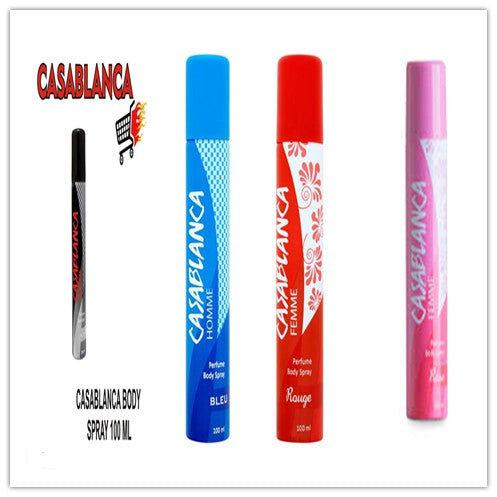 CASABLANCA BODY SPRAY 100ML X 6PCS