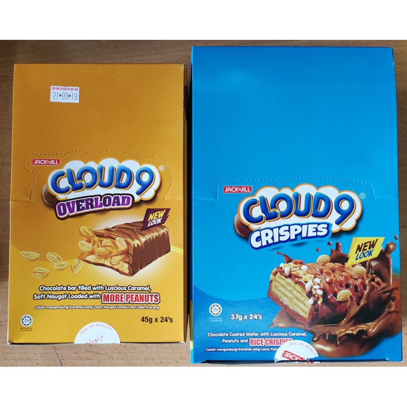 CLOUD 9 OVERLOAD 45G CRISPIES 37G (24PCS)