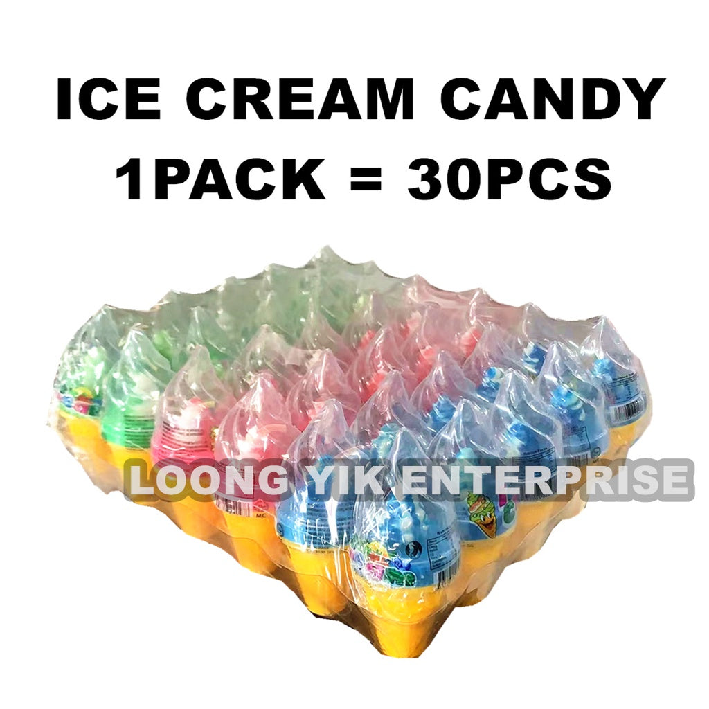 ICE CREAM CANDY 30PCS CONE