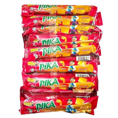 BIKA Bagi-Bagi Stick Jagung Perisa Chocolate / Strawberry / Cheese 40sticks halal