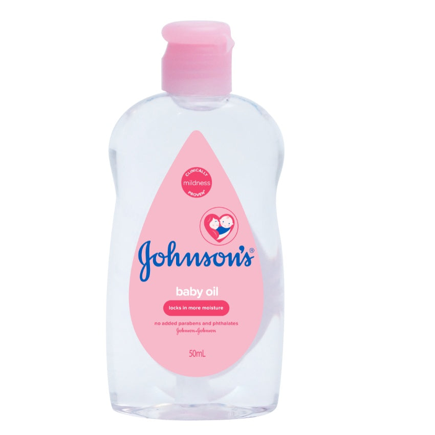 JOHNSON’S BABY OIL MILDNESS 50ML X 6PCS