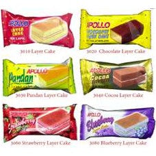 Apollo Layer Cake 18g X 24pcs (1box)